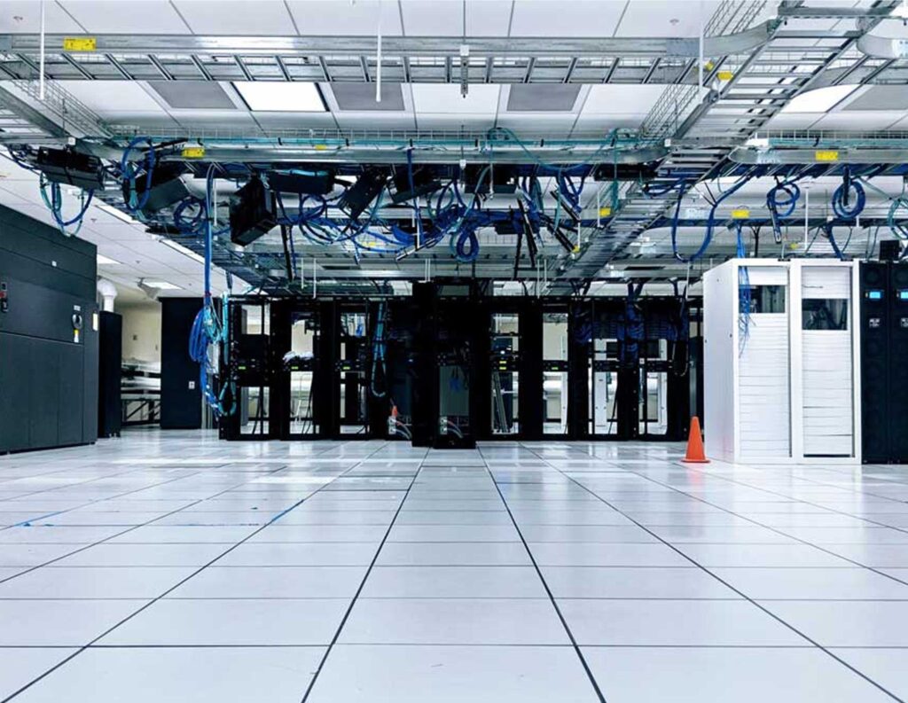 Data Center White Space section view