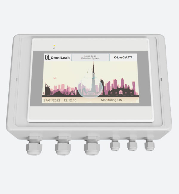 Omnileak digital water leak detection panel model no OL-ECAT7