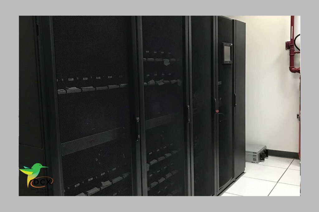DCX Technologies Customer's data center APC Power UPS modular system